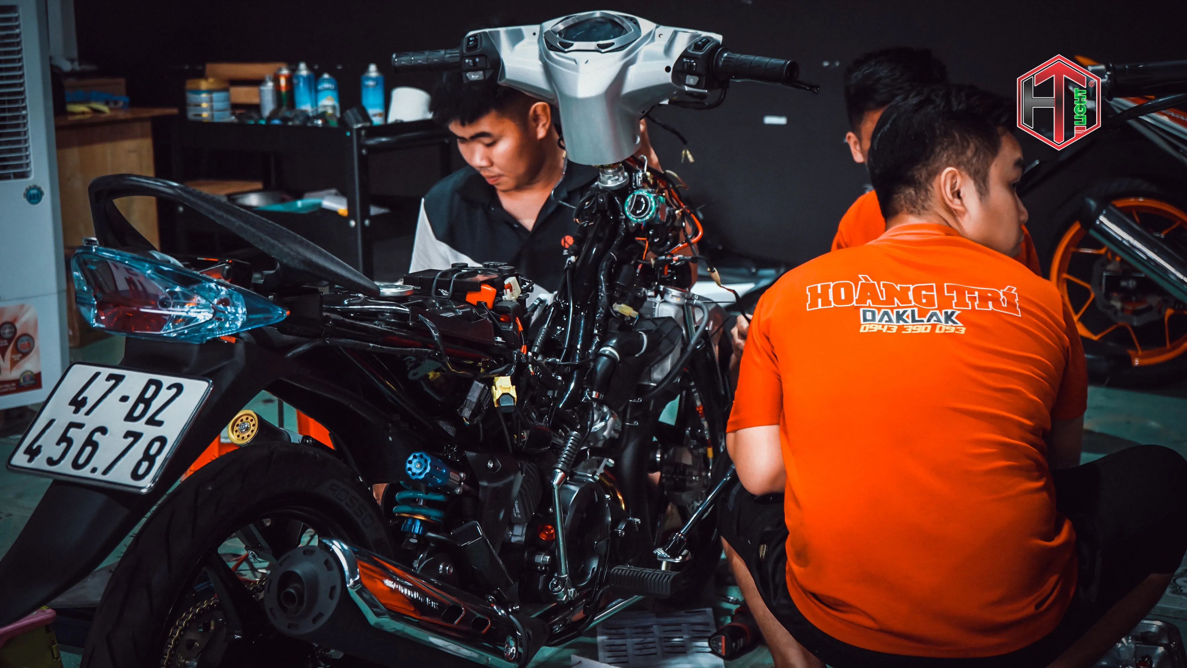 Sửa Xe Máy Hoàng Trí Đăk Lăk: Chuyên Nghiệp - Tận Tâm - Phụ Tùng Chất Lượng Cao